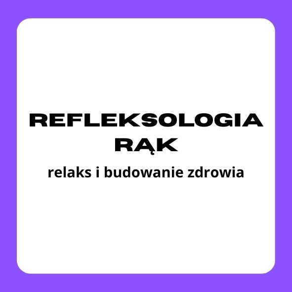 refleksologia rąk dłoni trójmiasto
